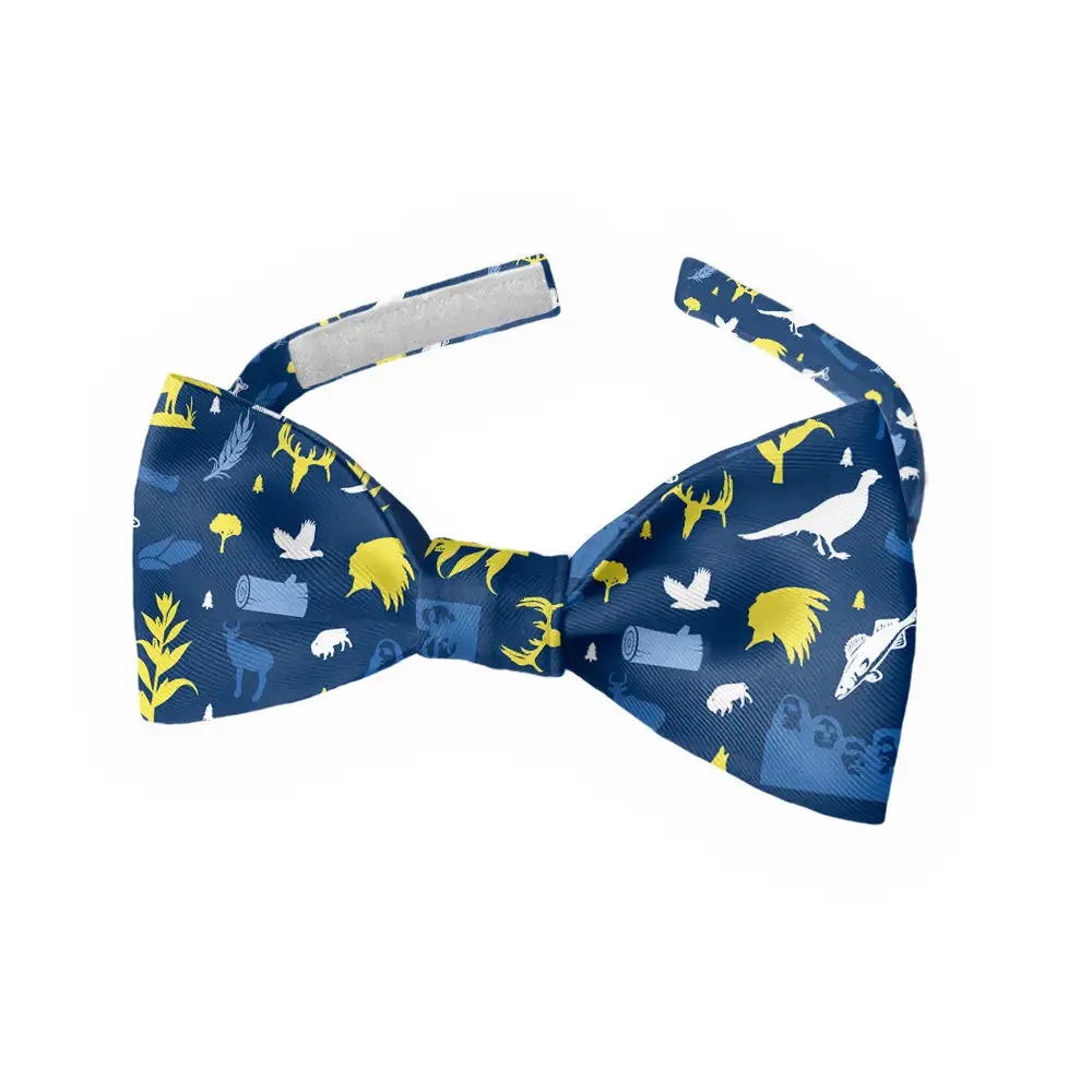 Mount Rushmore Heritage Motif Bow Tie