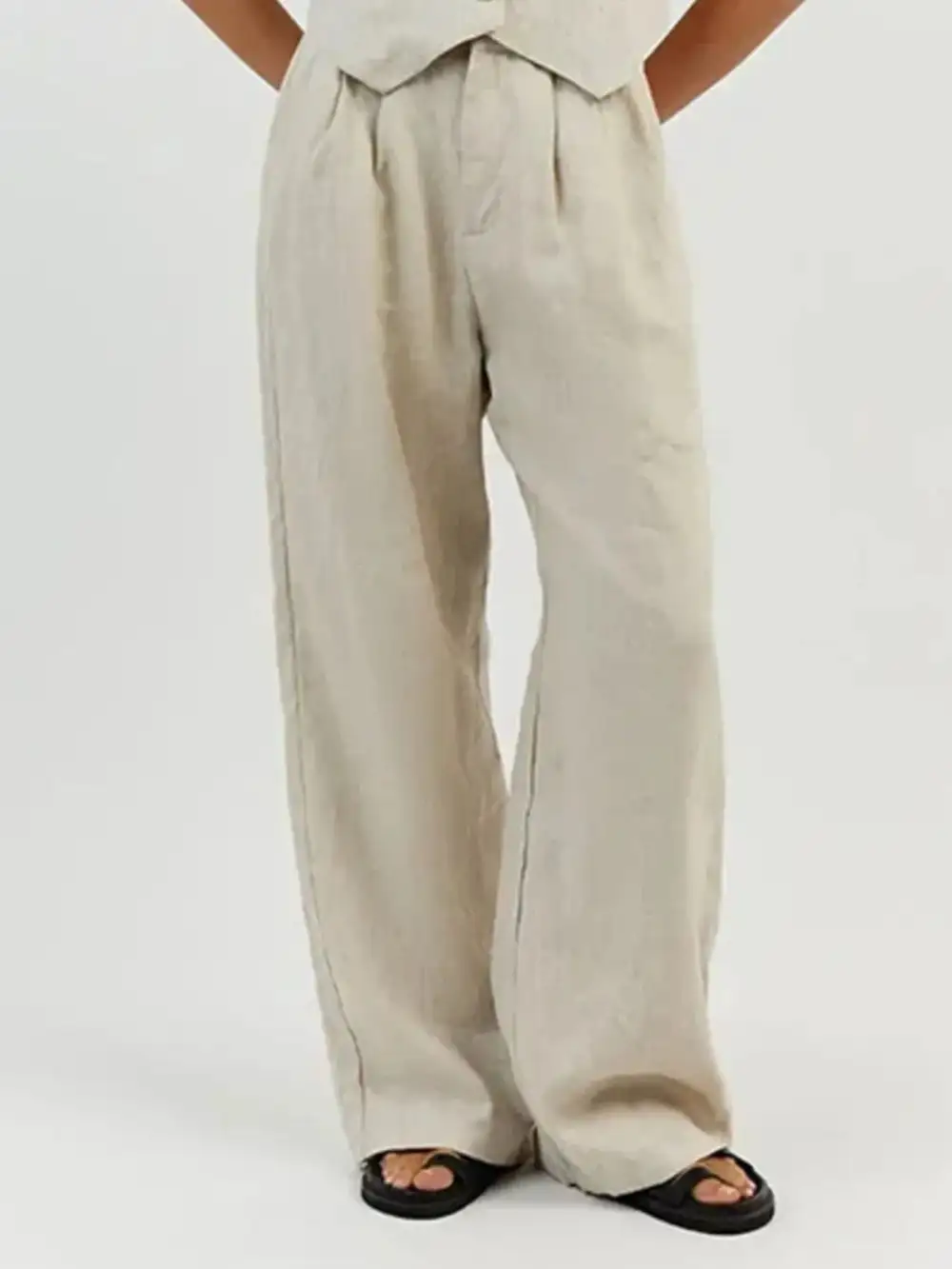 Easygoing Wide Leg Full Jumpsuit