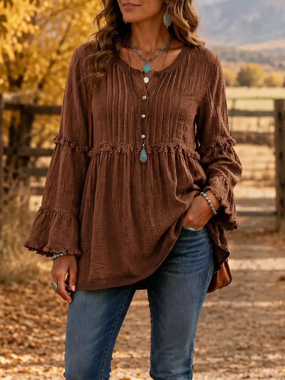 Long Sleeve Everyday Blouse