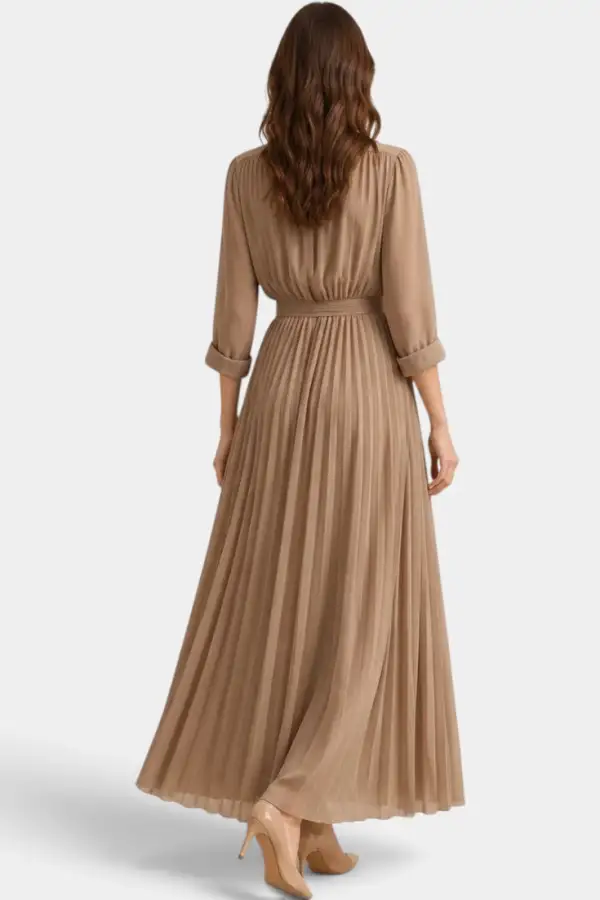 Floral-Lace Maxi Dress