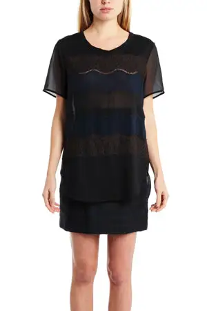 Cotton Modal Lace T-Shirt