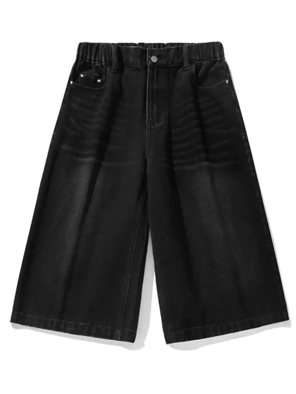 Nylon Cotton Blend Casual Shorts