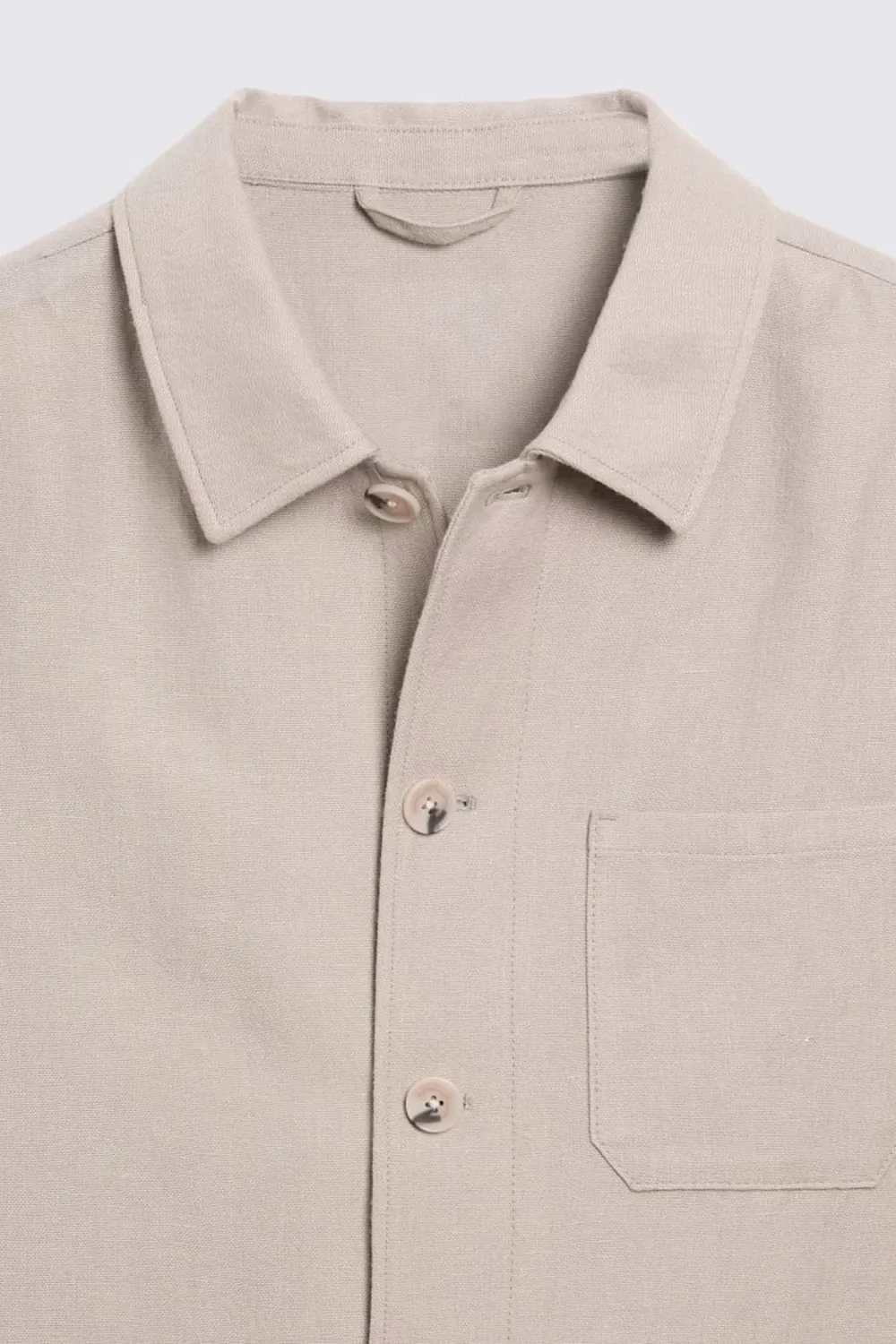 Minimalist Style Breathable Wool Shacket