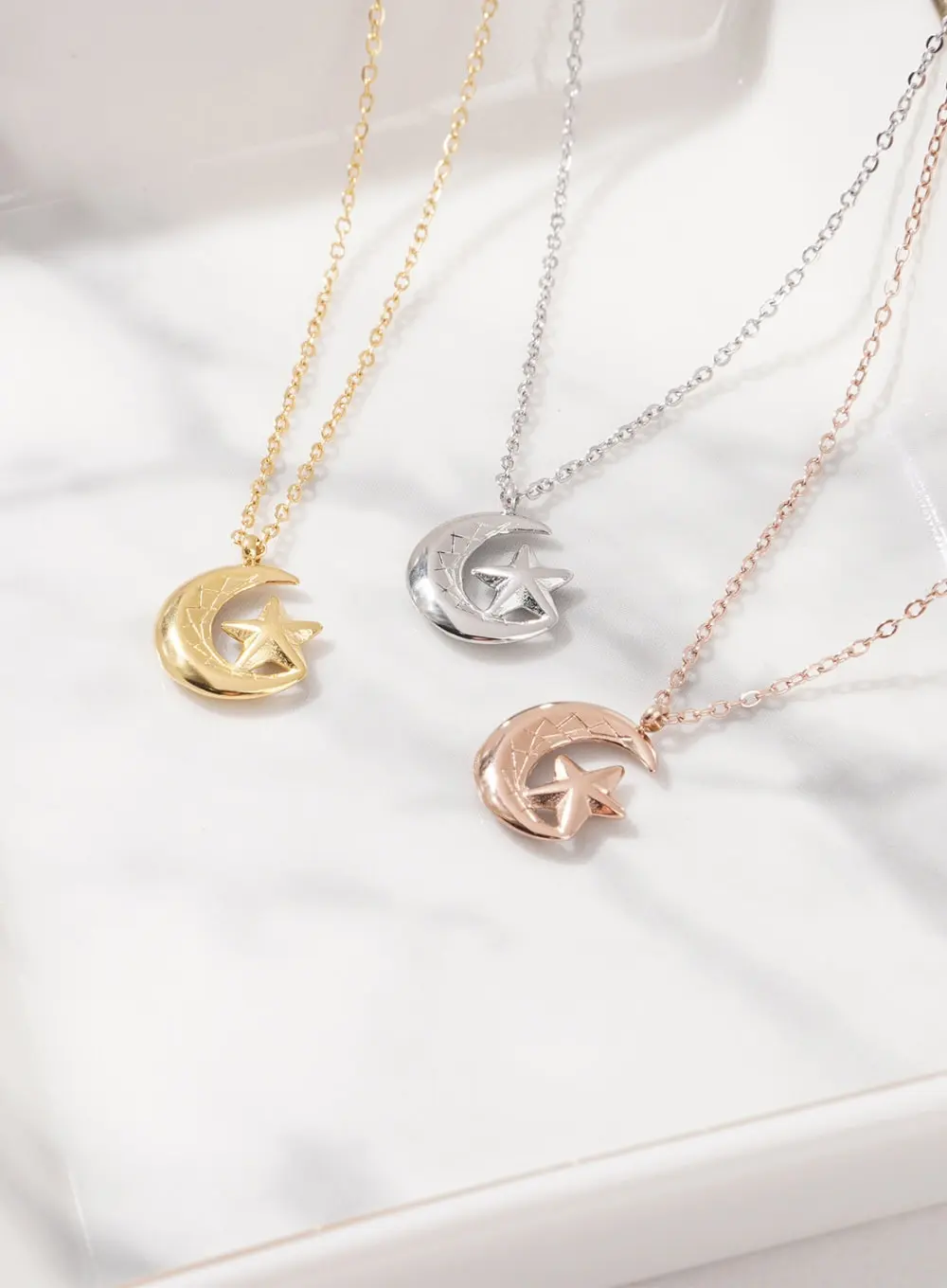 Star Crescent Necklace