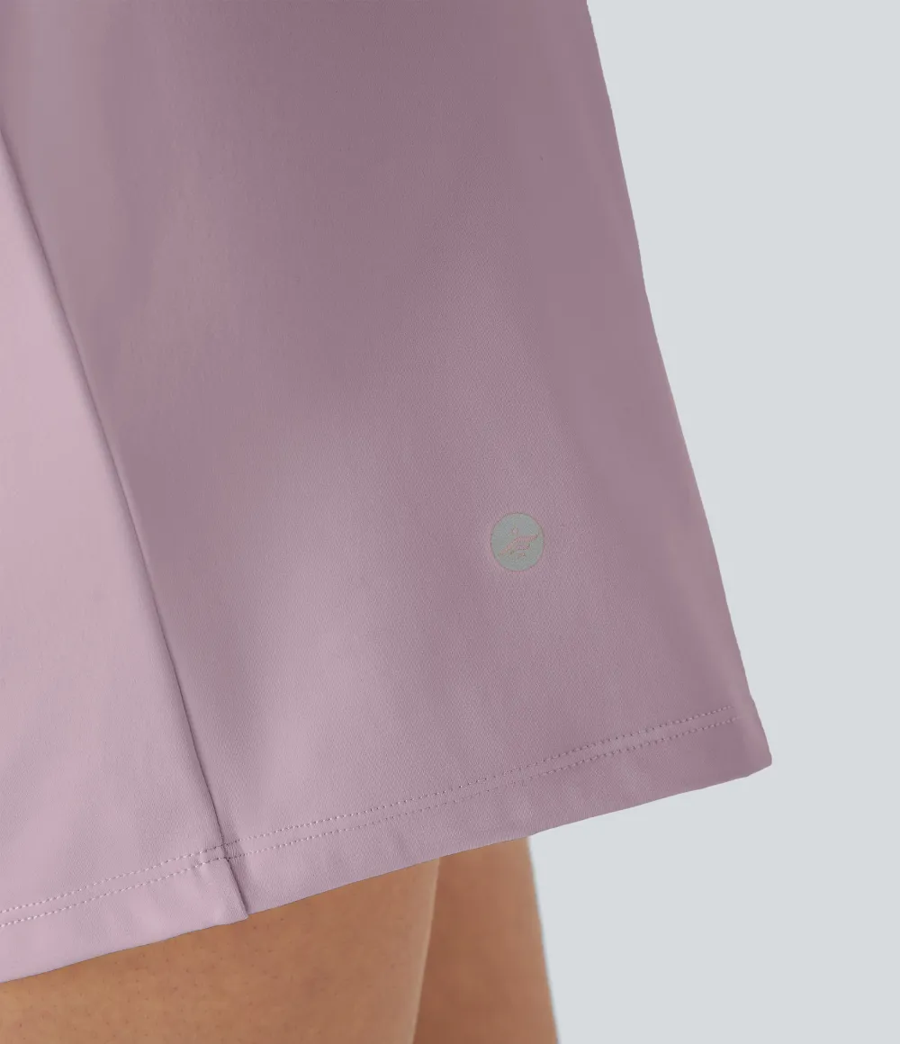 2026🔥 UK Super High Waisted Back Pocket & Side Hidden Pocket 2-in-1 Yoga Shorts