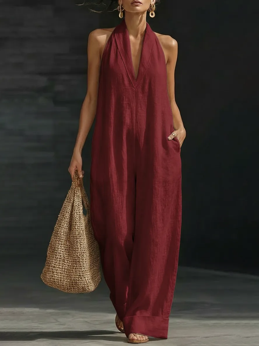 Flowy Strap Jumpsuit