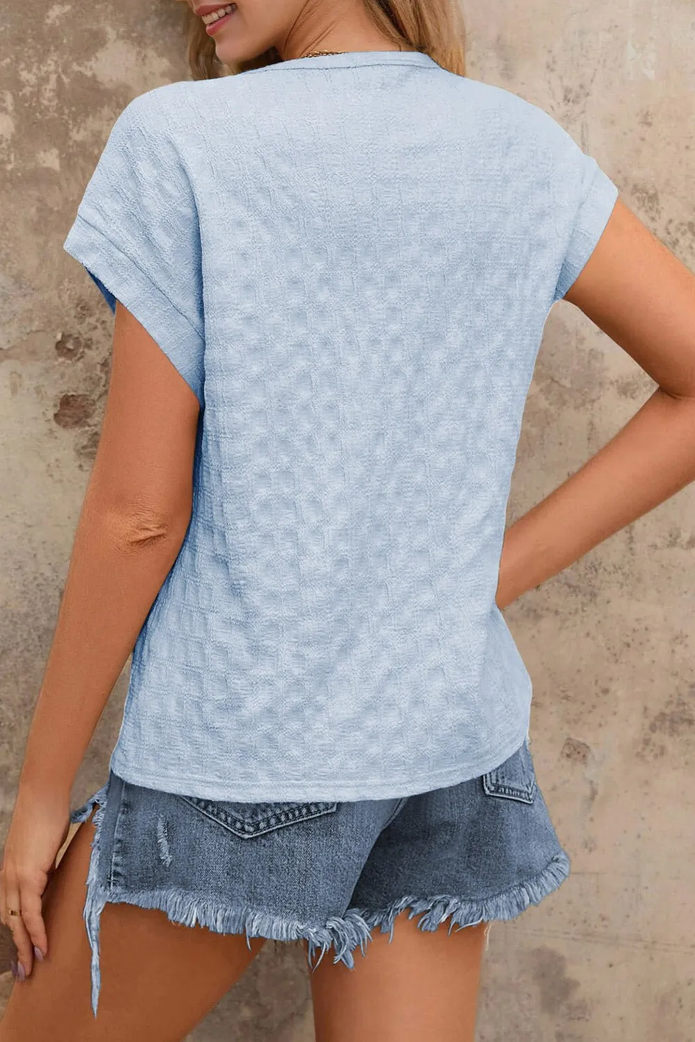Workout Active Batwing Sleeve Casual T-Shirt