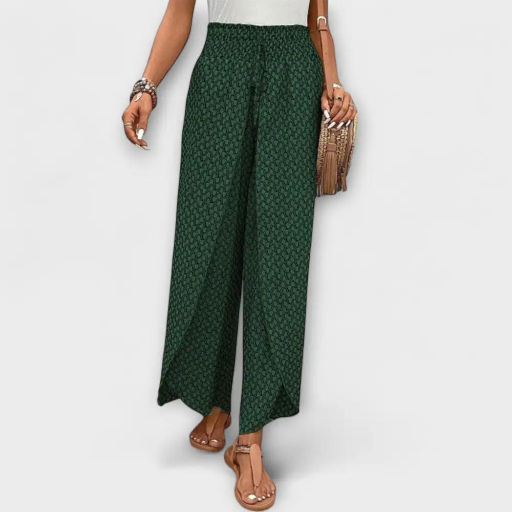 Palazzo Boho High Waist Trousers