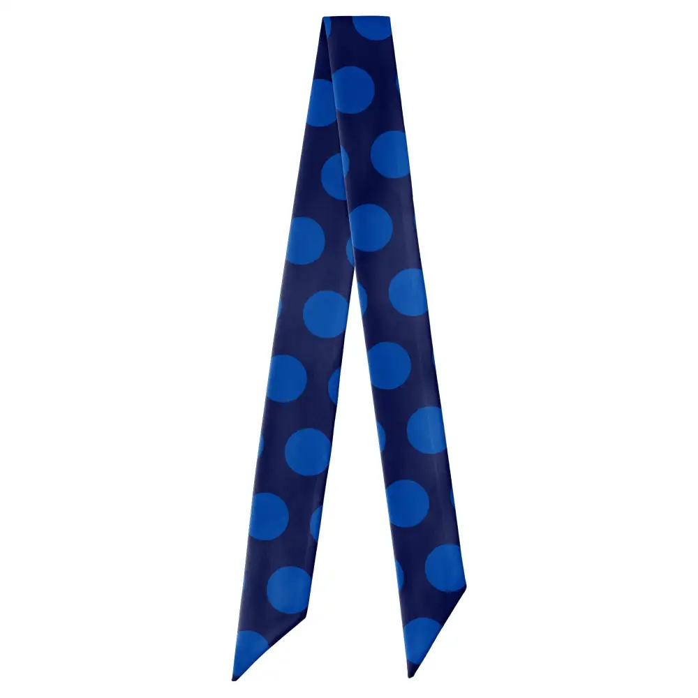 Big Polka Dots Pattern Hair Scarf