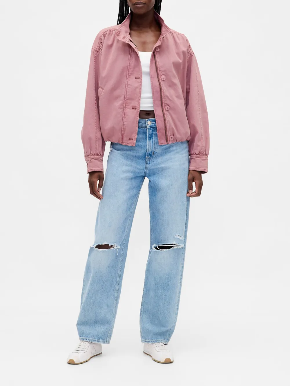 Button Cuff Jacket