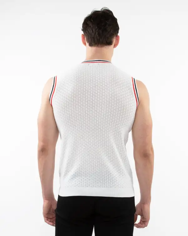 Softline Open Knit Vest