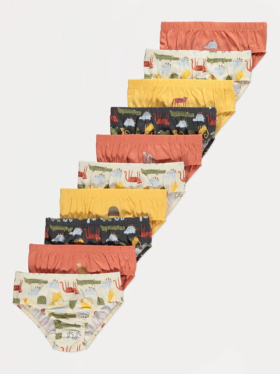 Safari Briefs 10 Pack