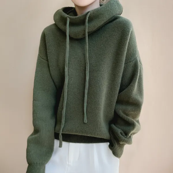Textured Knit Sweater