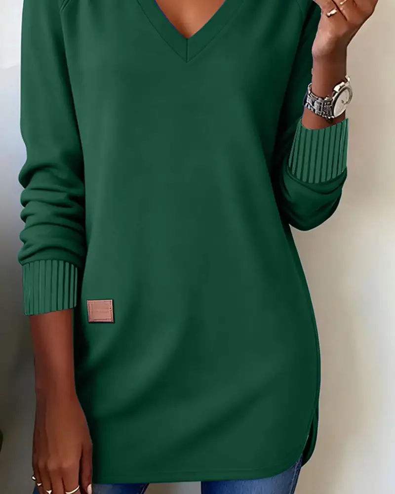 【🔥10k+ Sold】V-Neck Stylish Sweatshirt