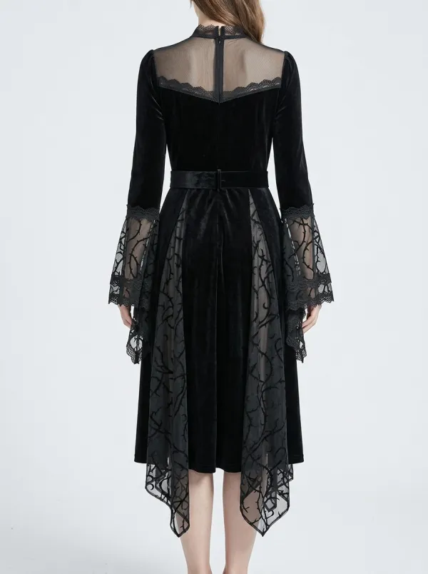 Victorian-Inspired Thorn Victorian Lace Style Women's Gothic Dress