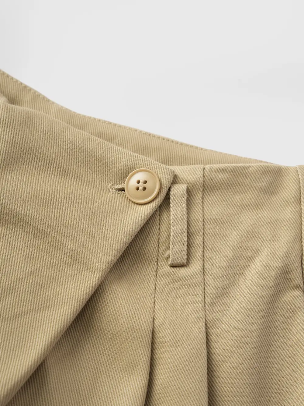 Casual Button-Detail Pants