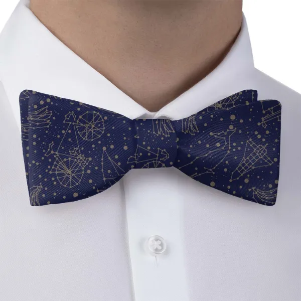 Constellation Pattern Bow Tie