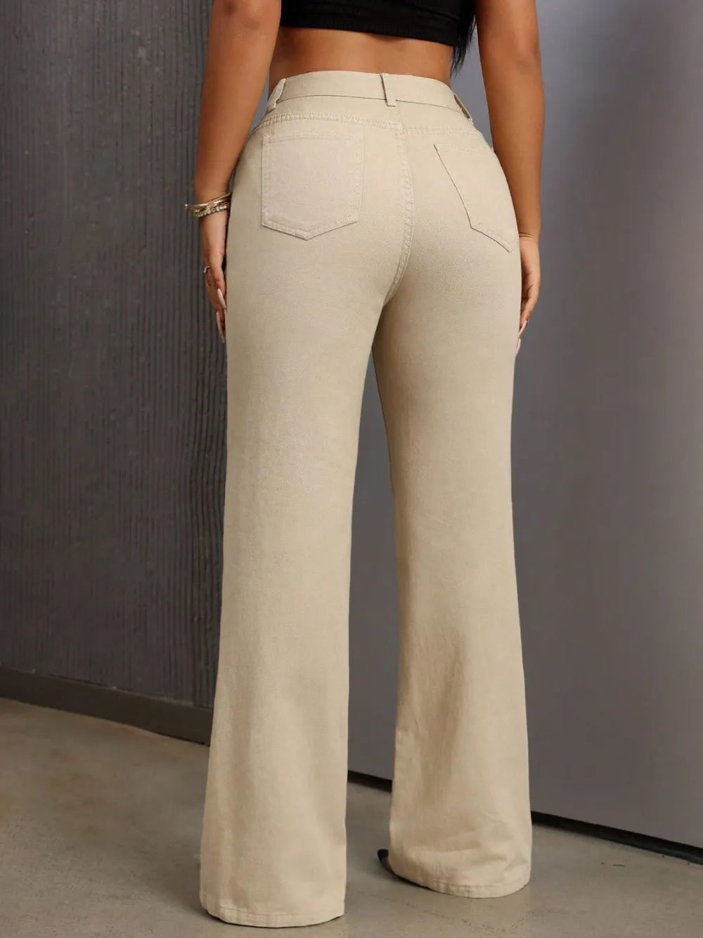Bootcut Jeans Pocket Denim
