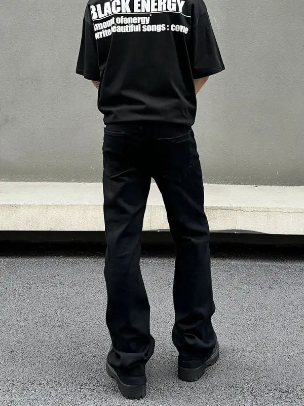 Straight Leg Jeans