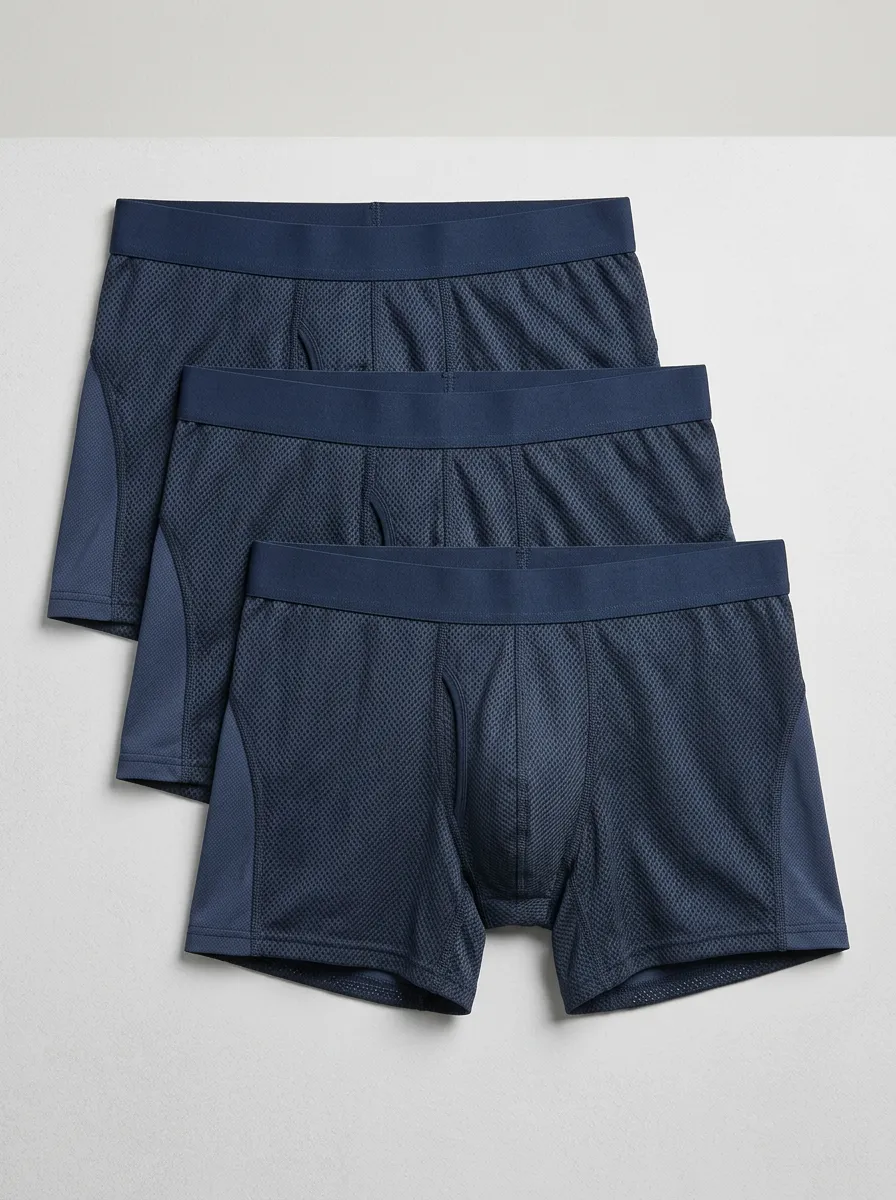 Men's Stadium Athletic Performance Mesh Boxer Briefs