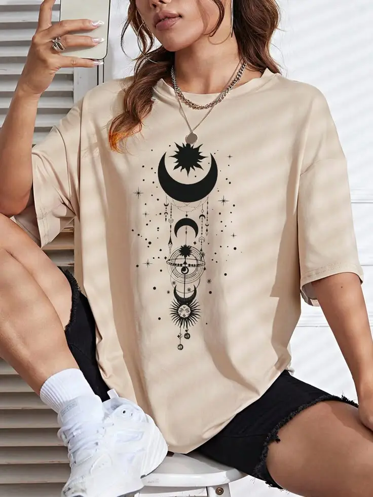 Celestial Symbol Graphic Tee