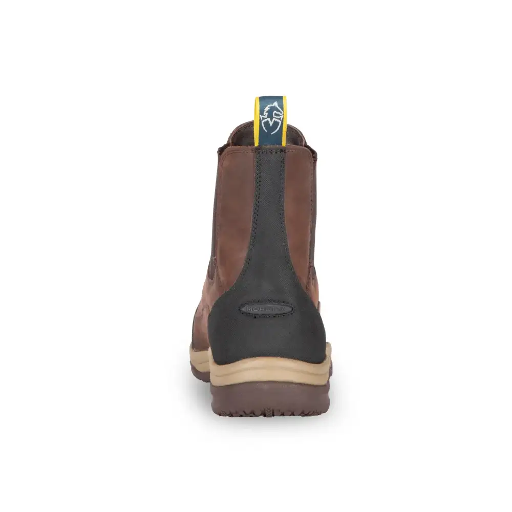 Minimal Weather-Ready Leather Riding Boots