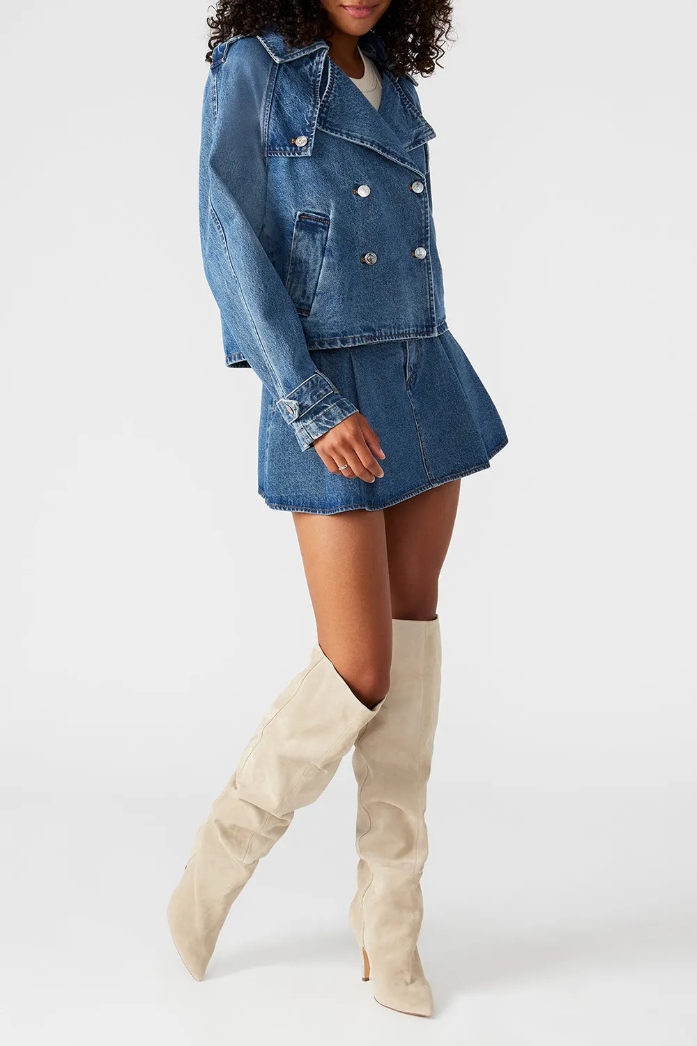 SKINNY JACKET KHAKI