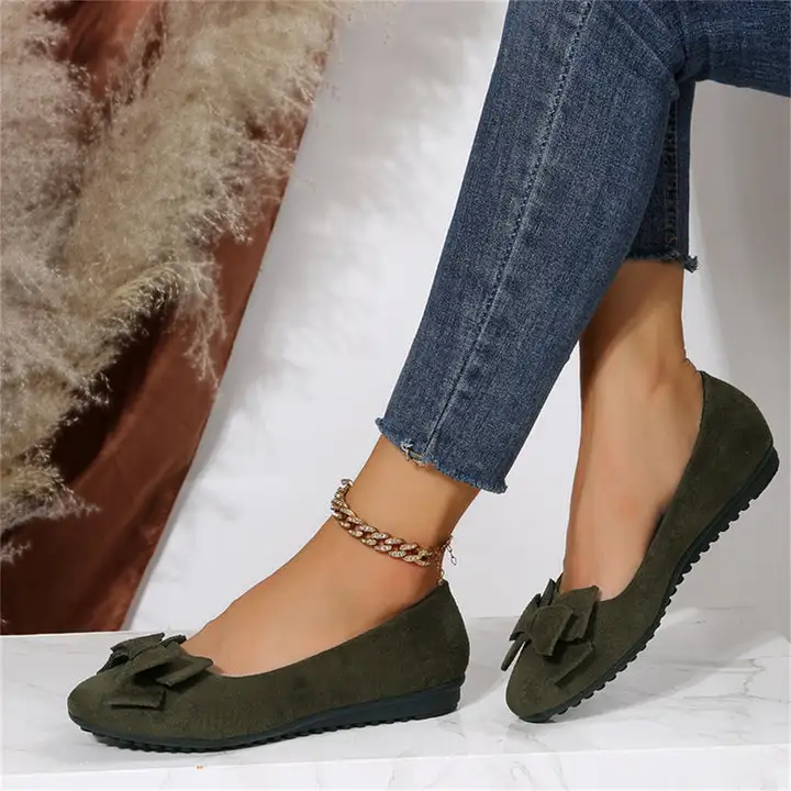  Comfortable Bow Slip On Shoes Apparel