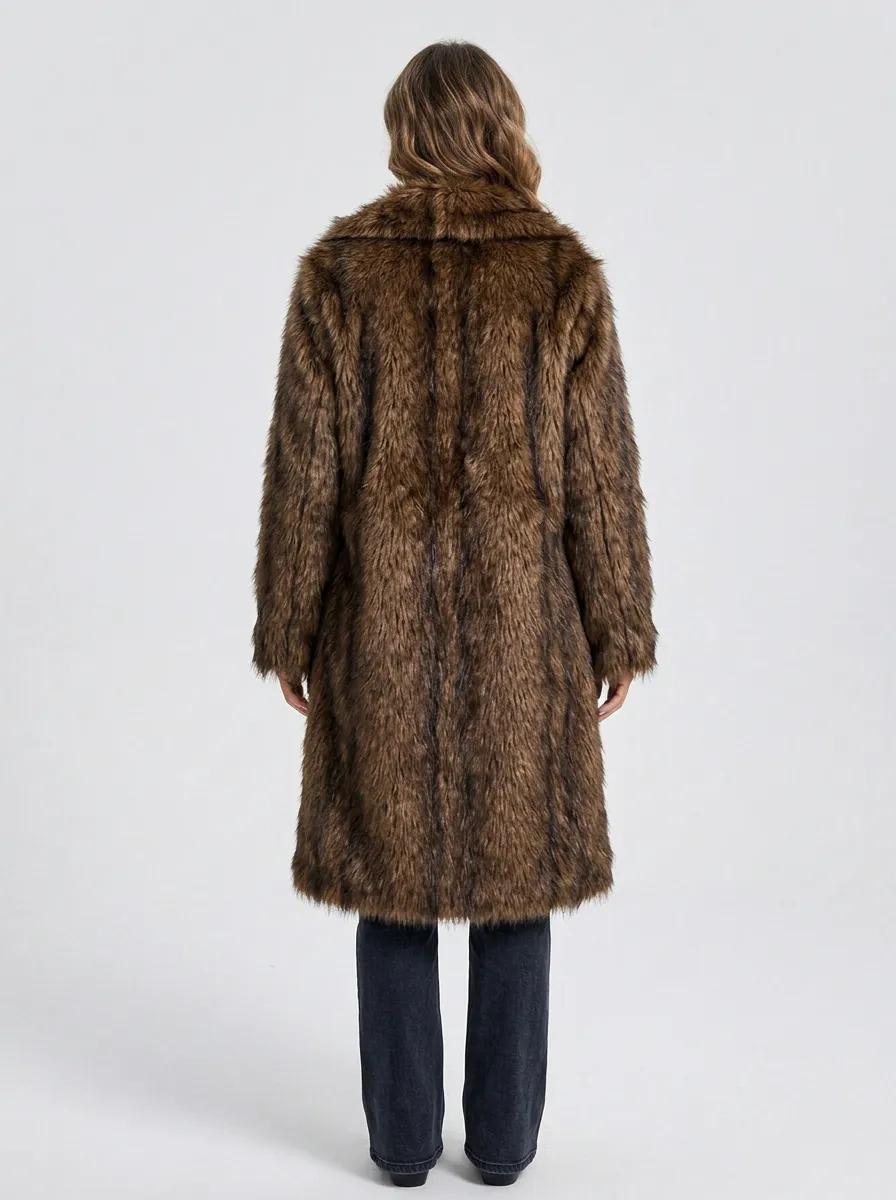 Women's Faux Fur Winter Coat