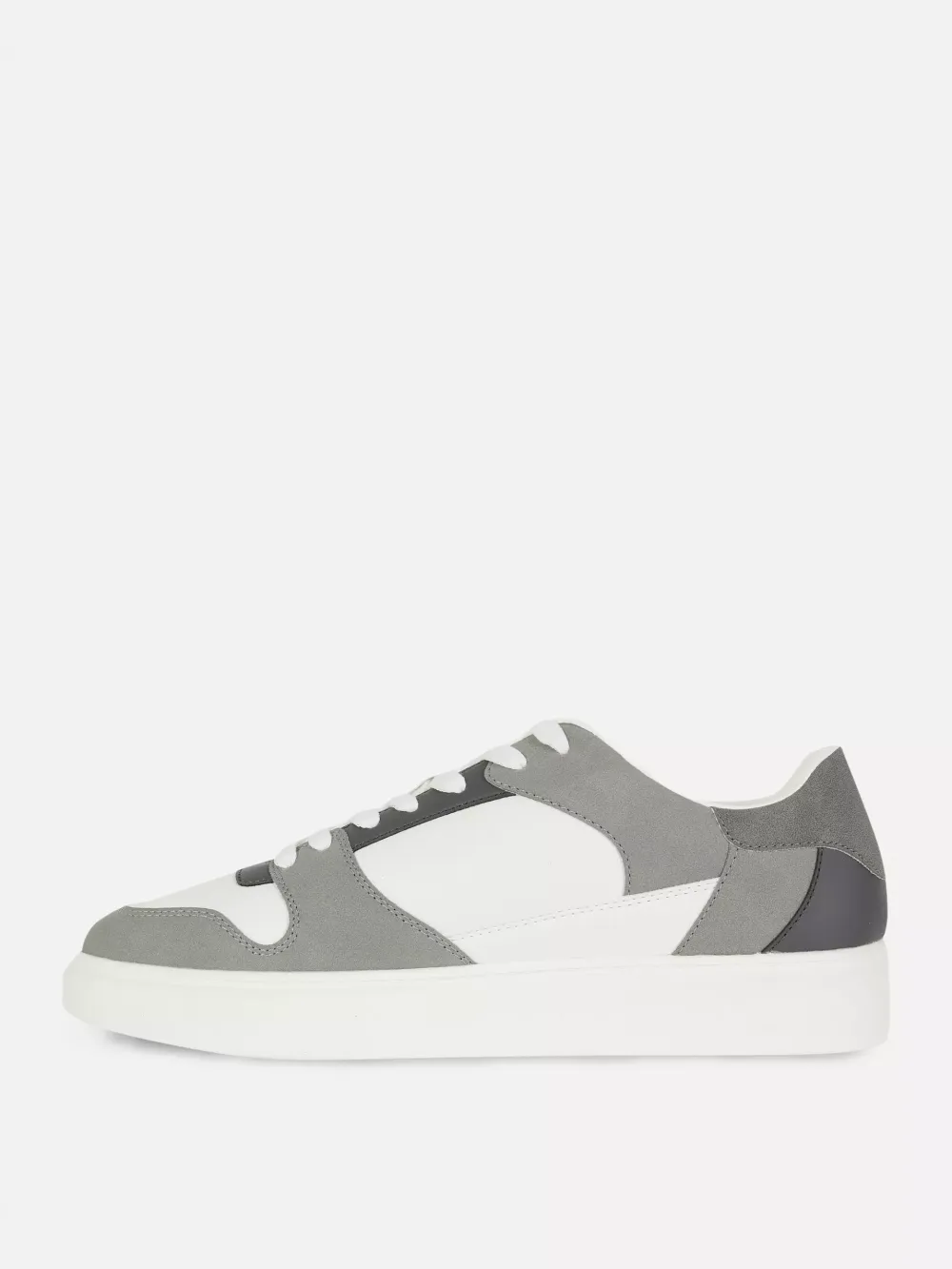 Daily Leisure Patchwork Color-Blocking Lace-Up Shoes