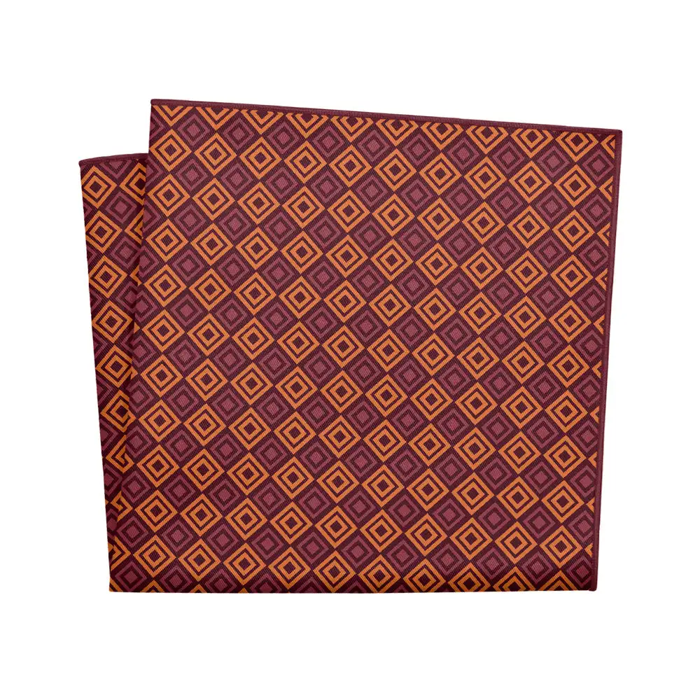 Formal Stylish Geometric Pocket Square