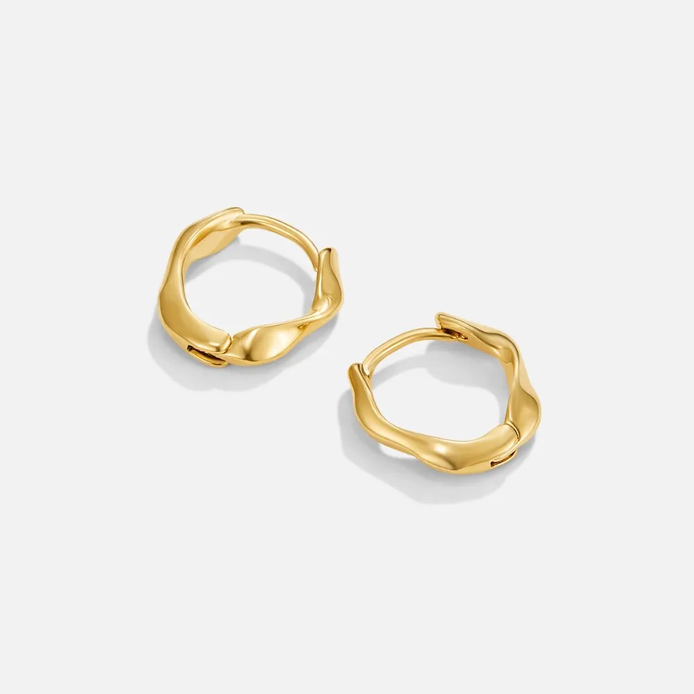 Twisted Hoop Earrings