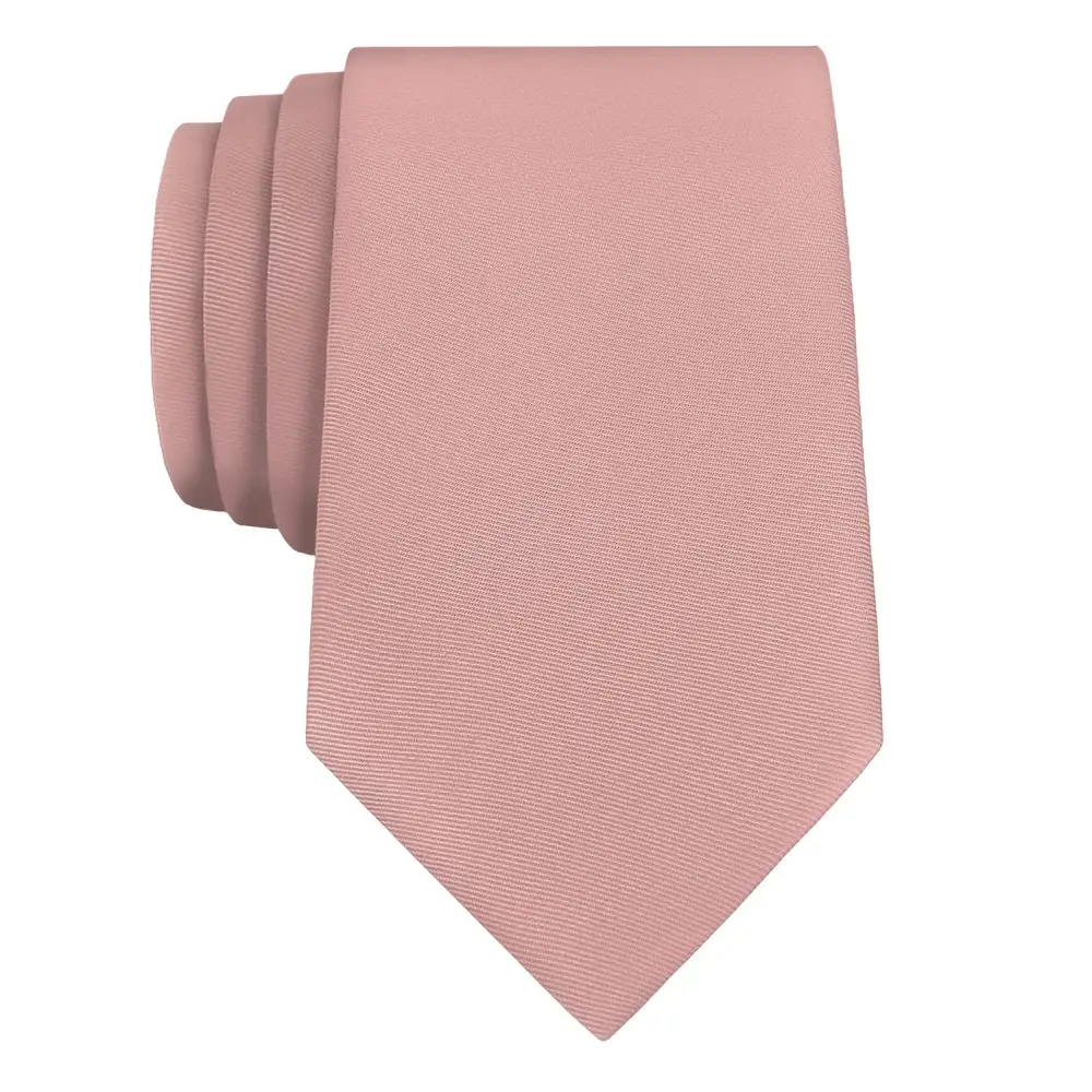 Artful Solid Theme Necktie