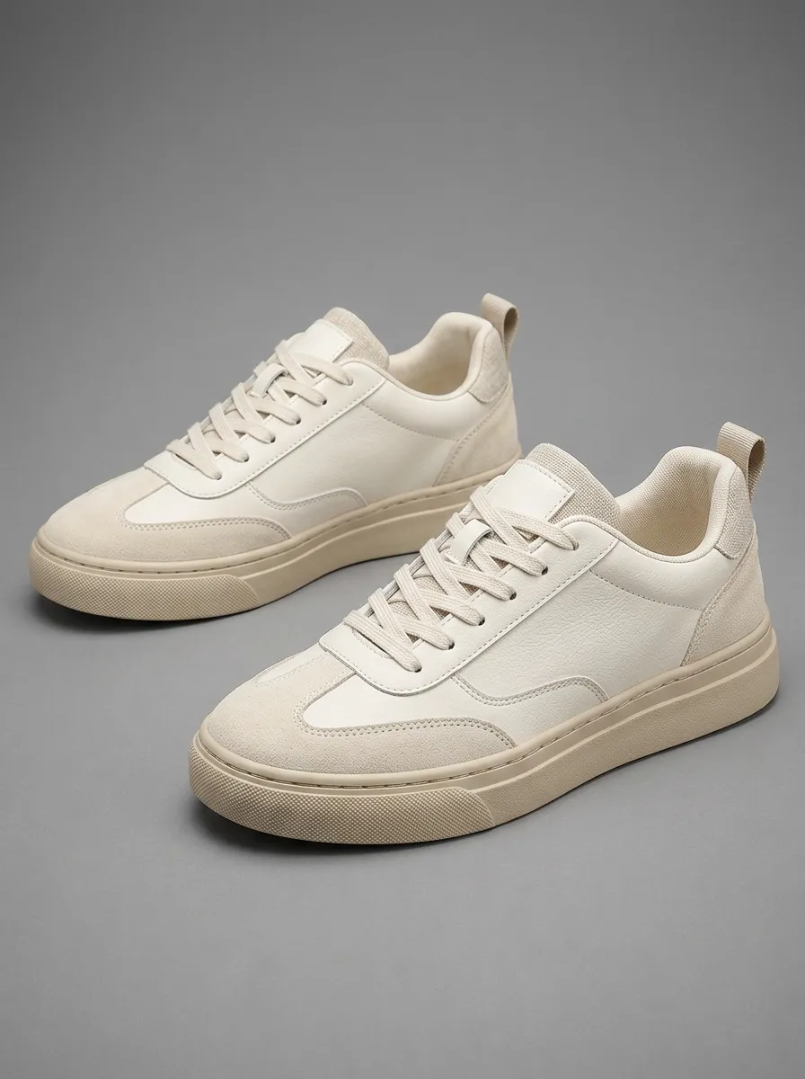 Men's Street Minimalist Suede Leather Casual Sneakers