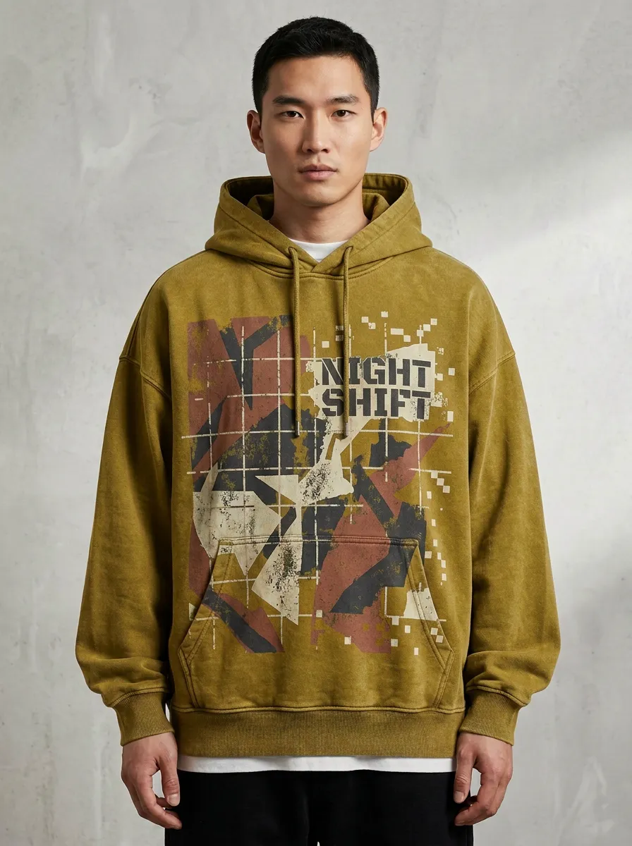 Camo Men's Graphic Hoodie