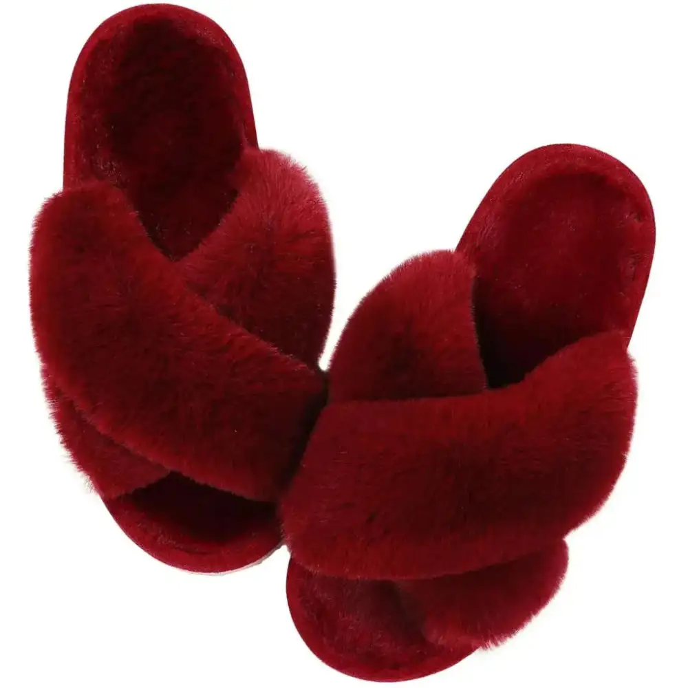 Easygoing Cross Band Lounge Slippers