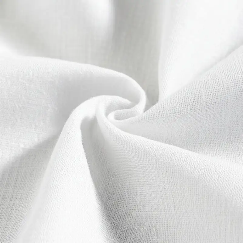 Cotton Woven Trim Tee