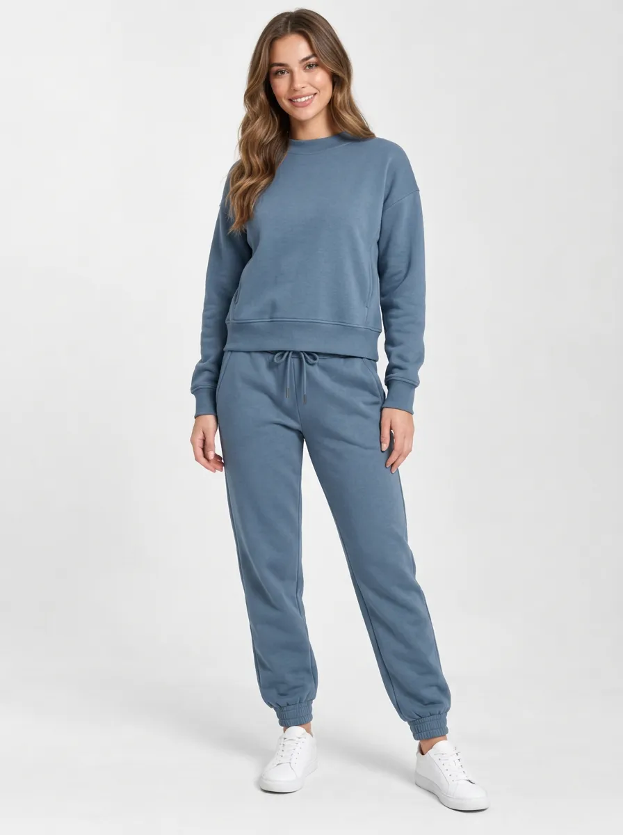 Women's Travel Ready Fleece Sweatpants Set