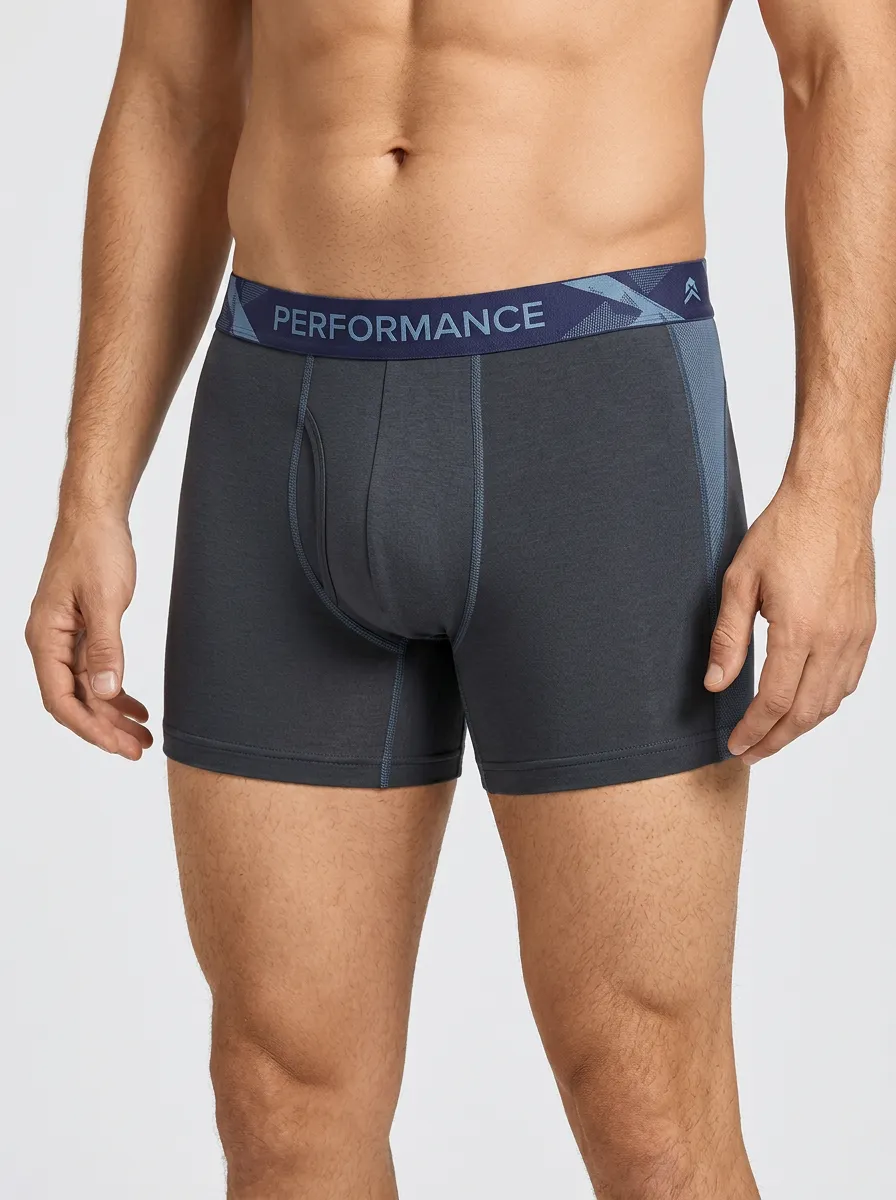 Athletic Performance Logo Waistband Boxer Briefs
