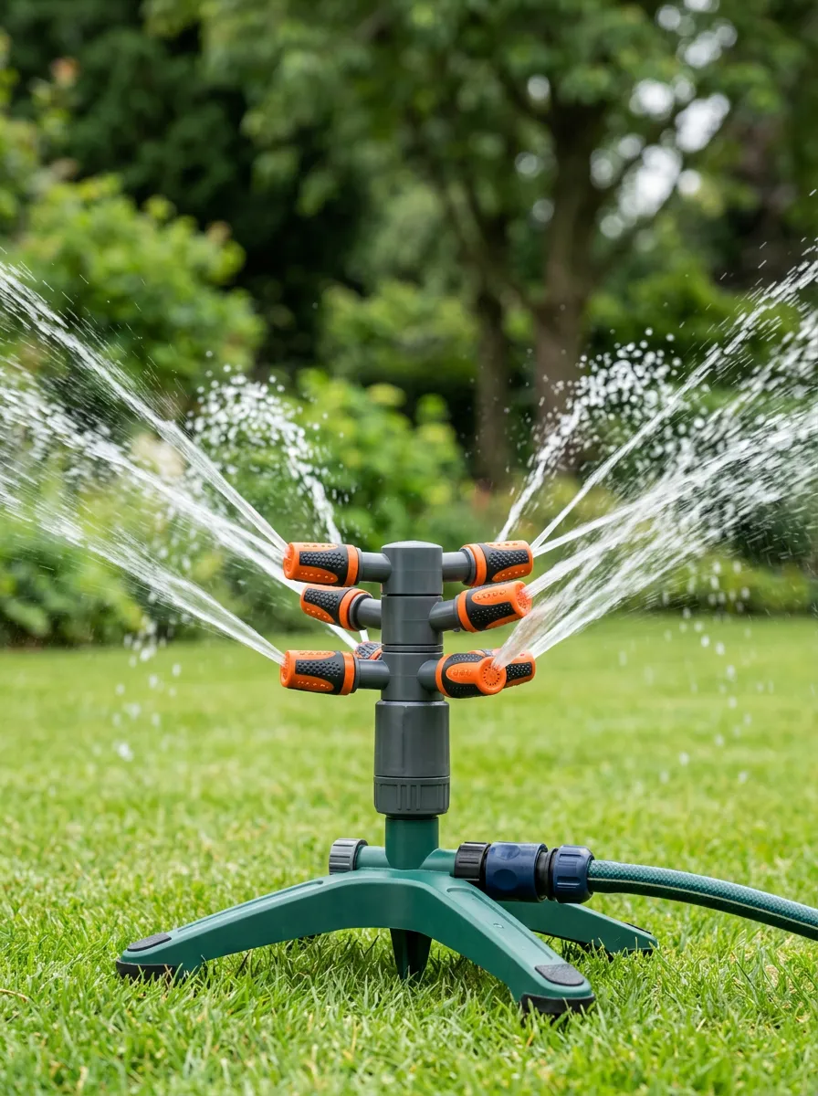 360-Degree Multi-Nozzle Automatic Multi-Directional Lawn Sprinkler
