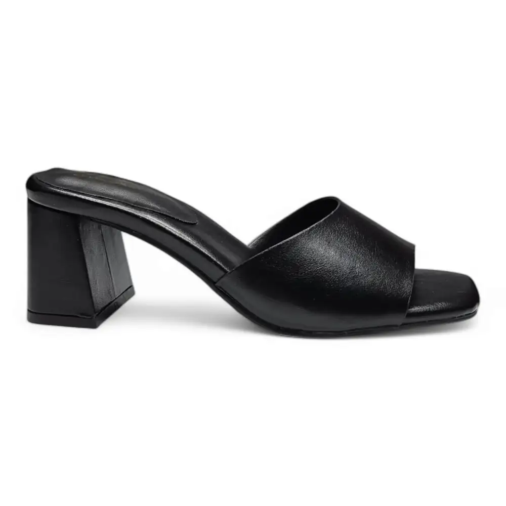 Vera Single Band Block Heel