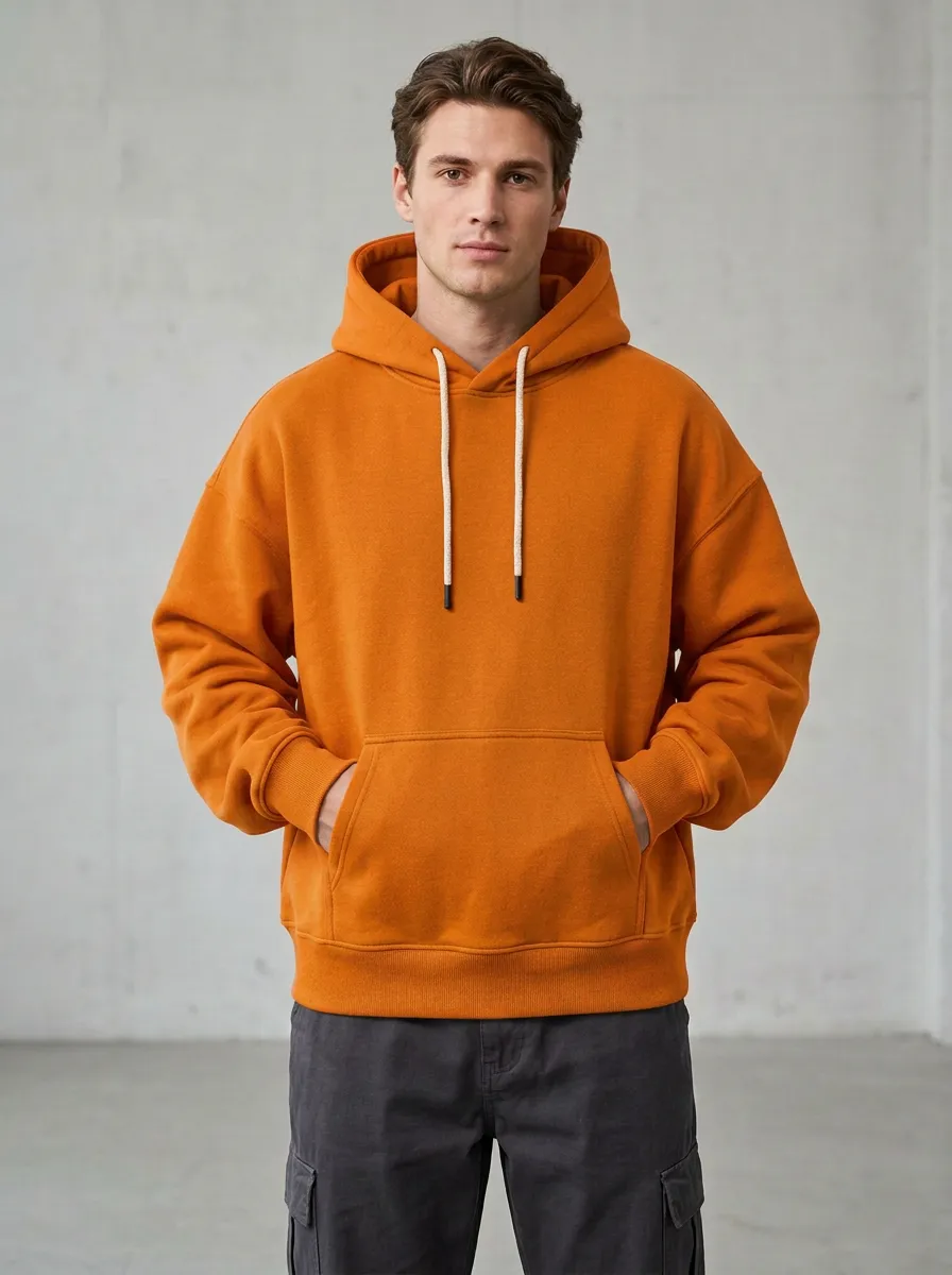 Go Anywhere Plain Unisex Hoodie