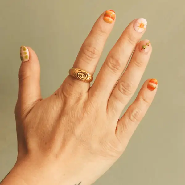 Domed Signet Ring
