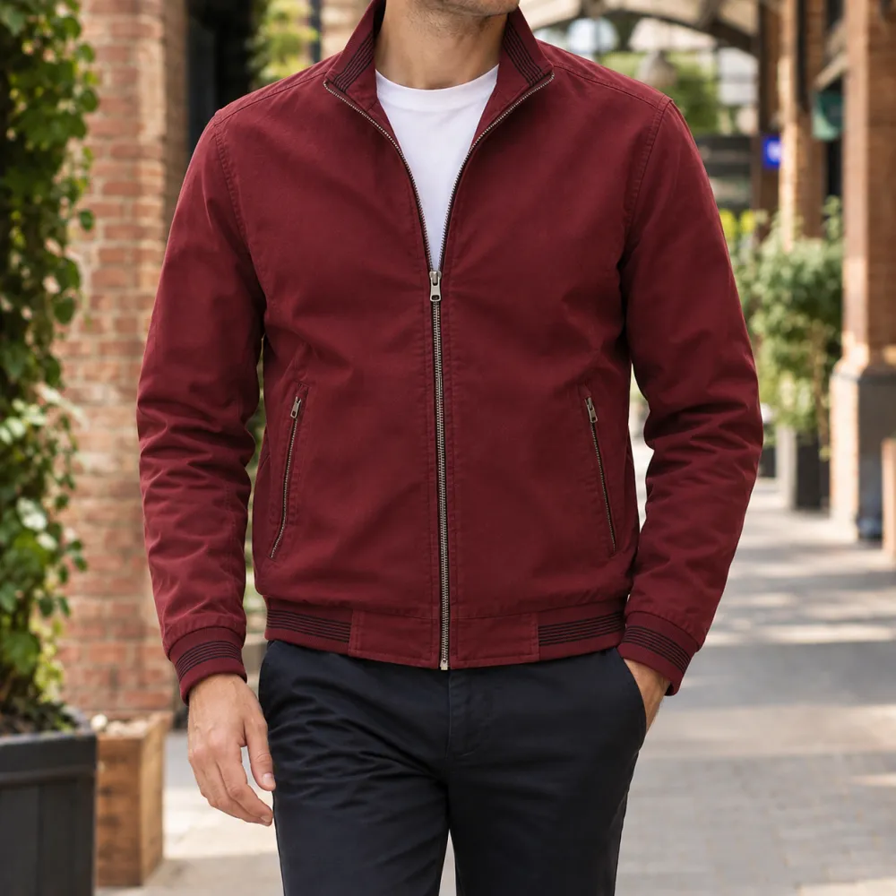 Cotton Slim Jacket