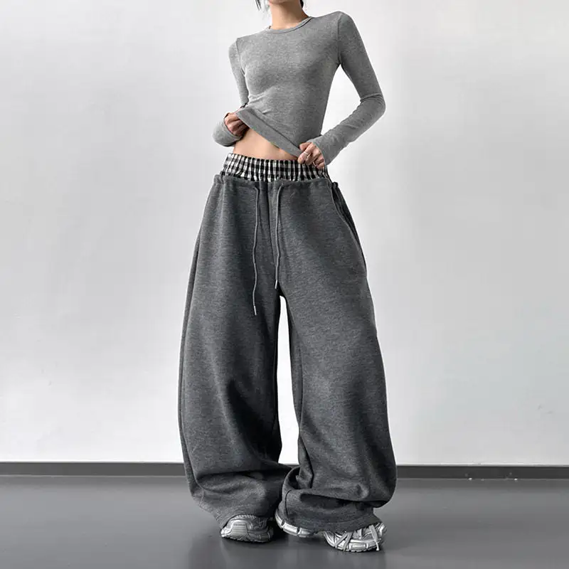 Women's Wide Leg Drawstring Pants