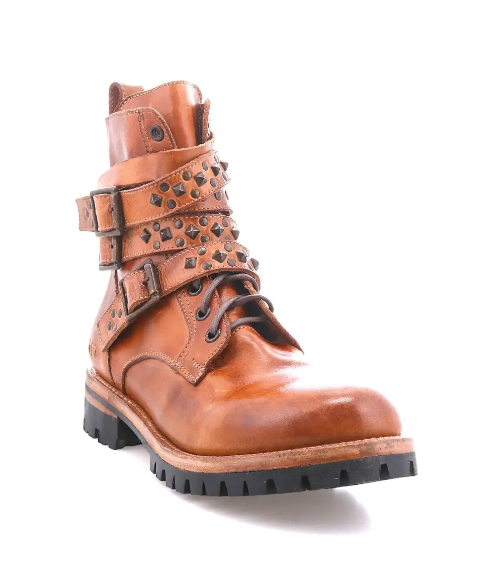 Side-Zip Lace-Up Combat Boots