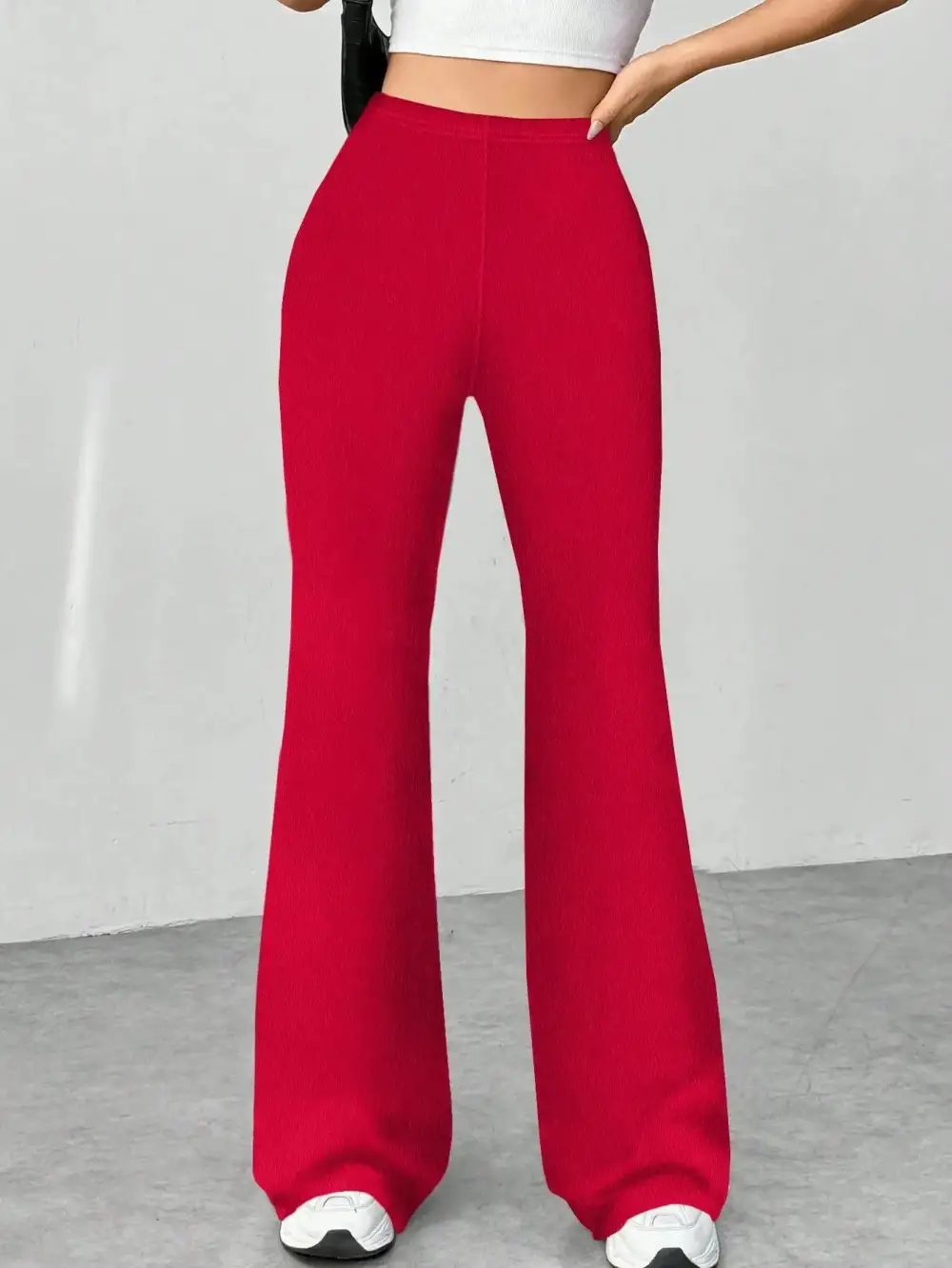 High Waist Flare Pants