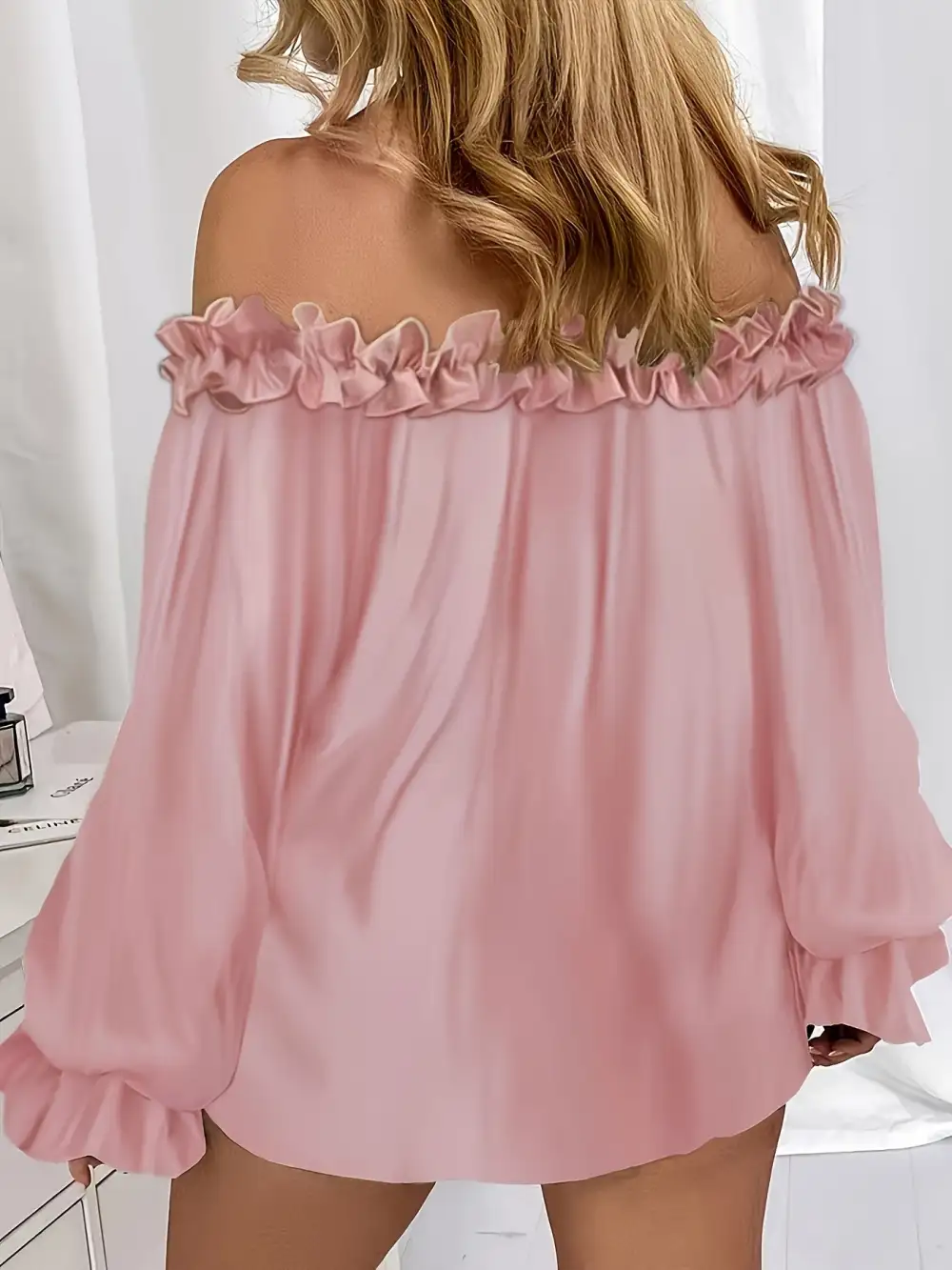 Relaxed Ruffle Blouse