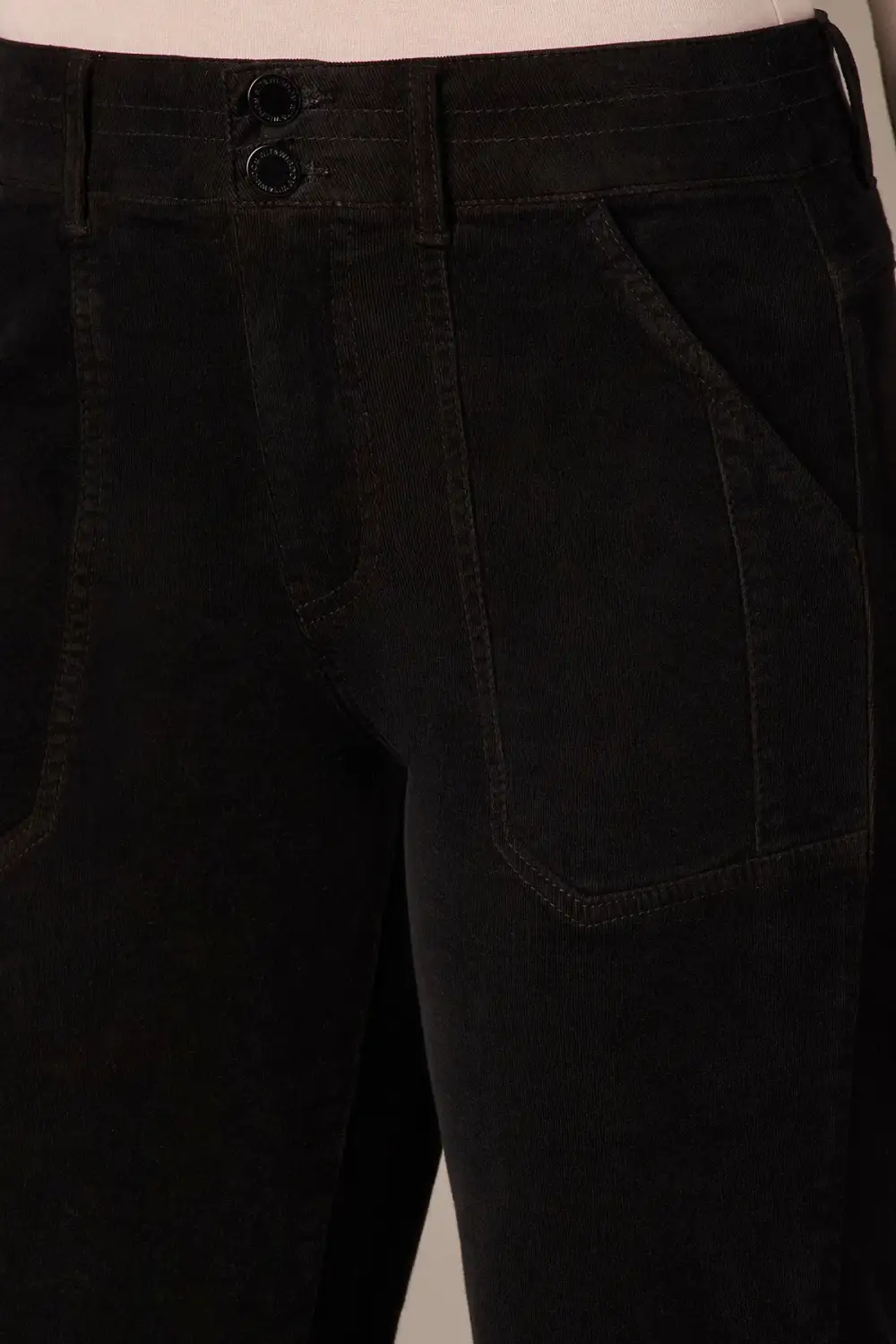 High Rise Utility Bootcut Pants