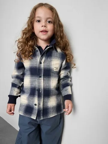 1.5-9yrs | Checked Long Sleeve Shirt
